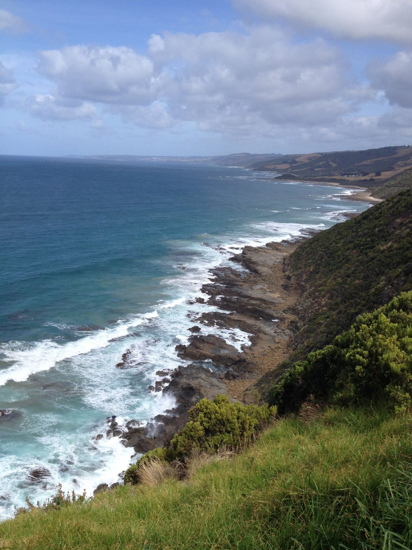 Coastal views from the Great Ocean Road