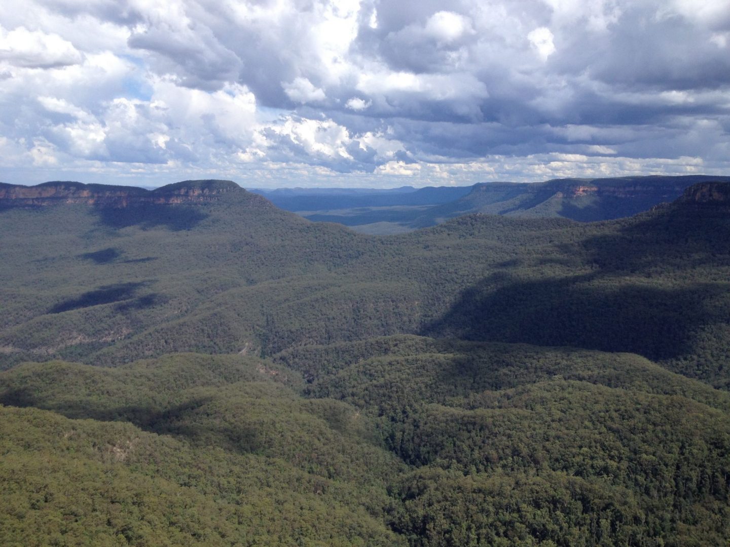 View over the Blue Mountains