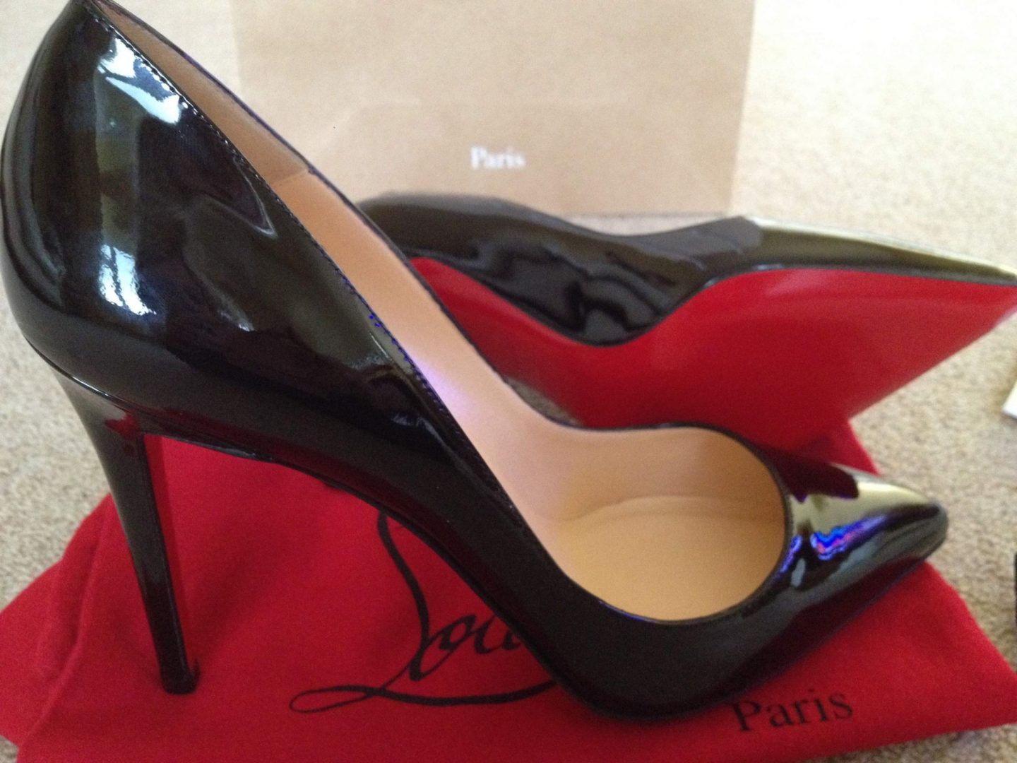 Buying Louboutins: Christian Louboutin Pigalle 100 Black Patent Leather