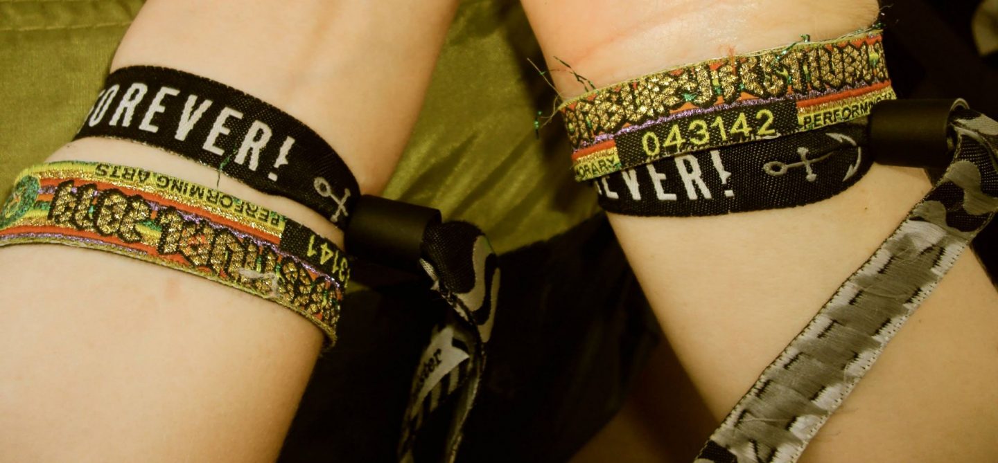 Glastonbury Festival wristbands