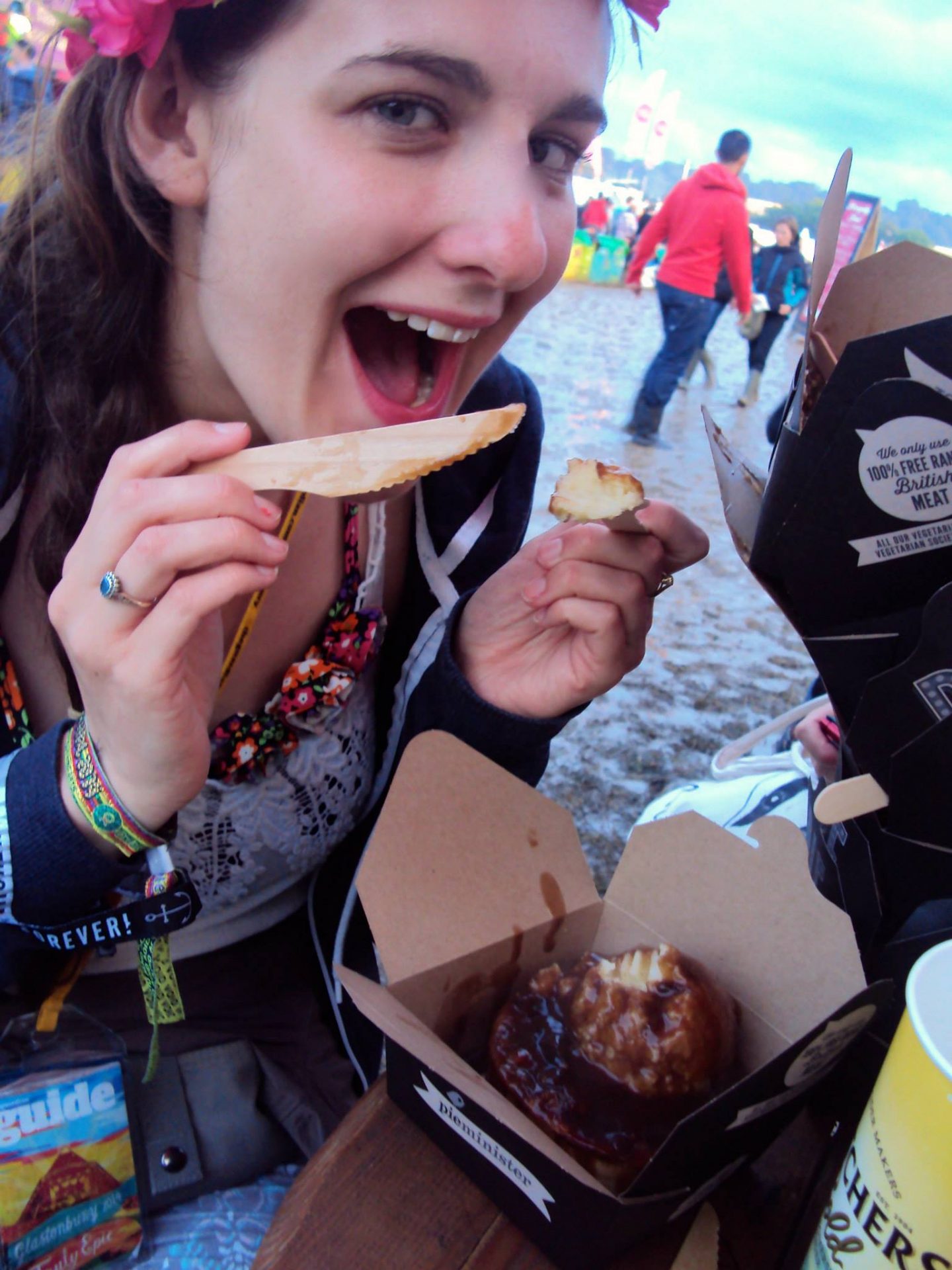 Pieminister at the festival