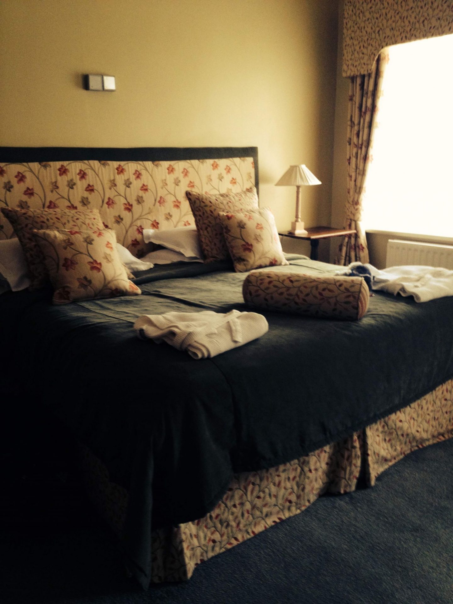Hotel room at Lake Vyrnwy