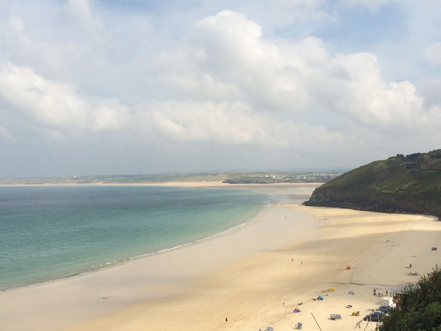 Views across Carbis Bay Beach, Cornwall