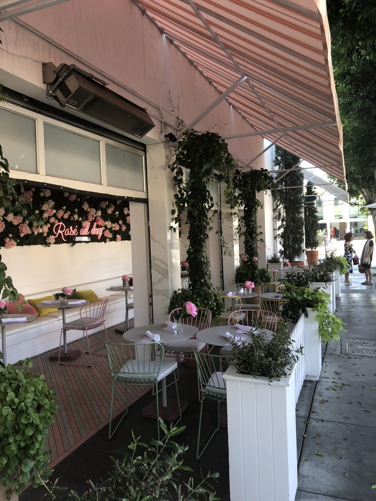 Cafe on Melrose Place, LA