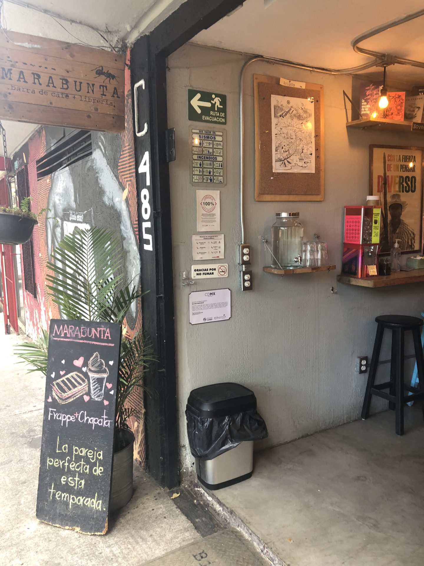 Marabunta Cafe, Mexico City
