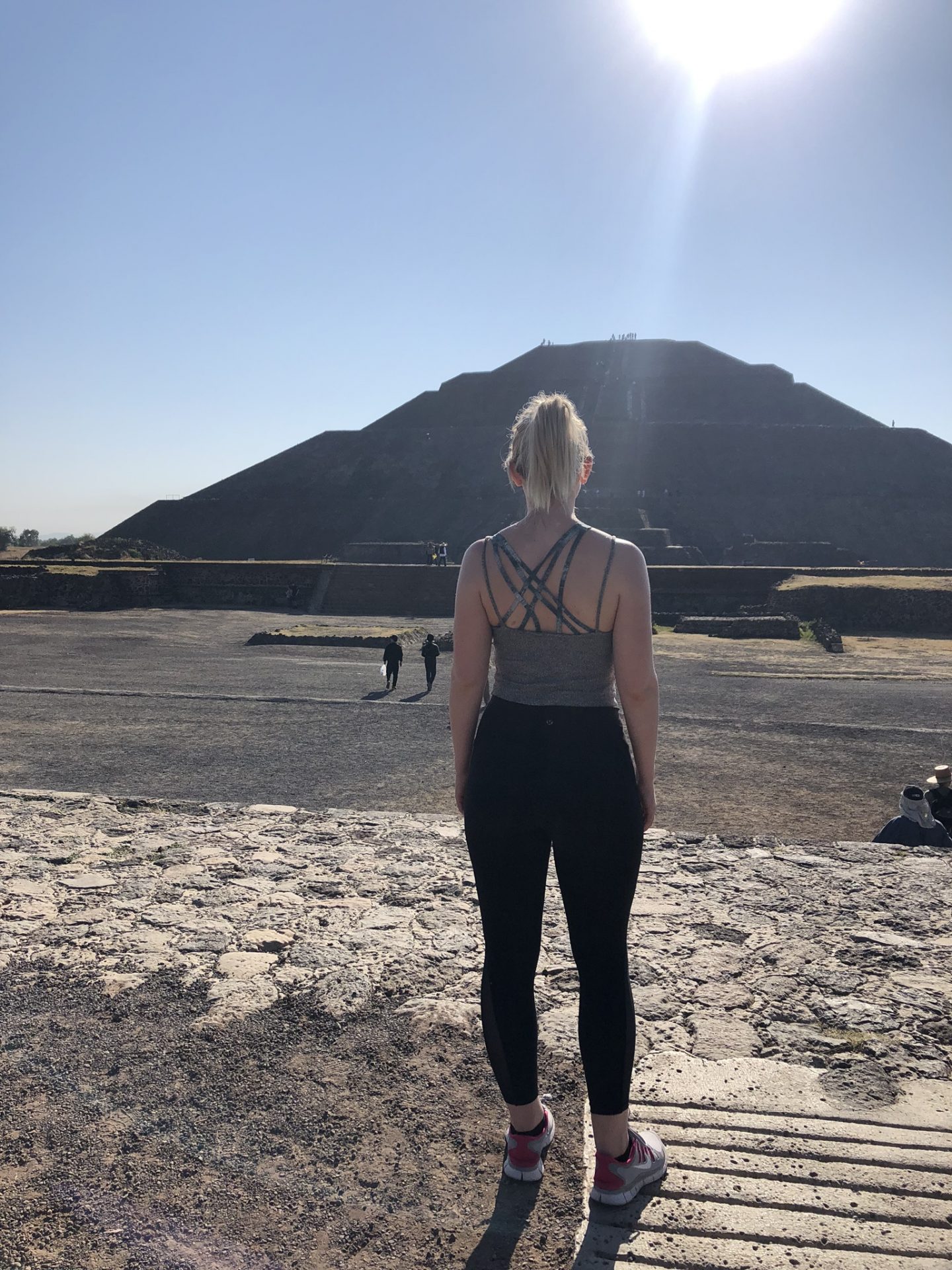 Laura at Teotihuacan, Mexico