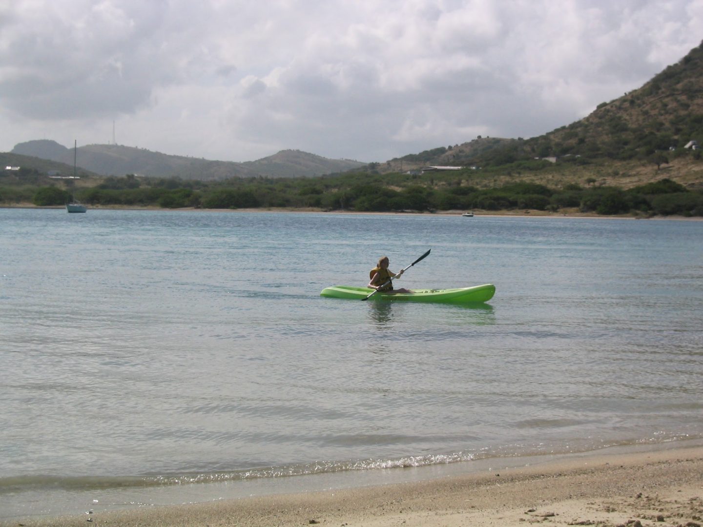 Kayaking in Antigua, Caribbean