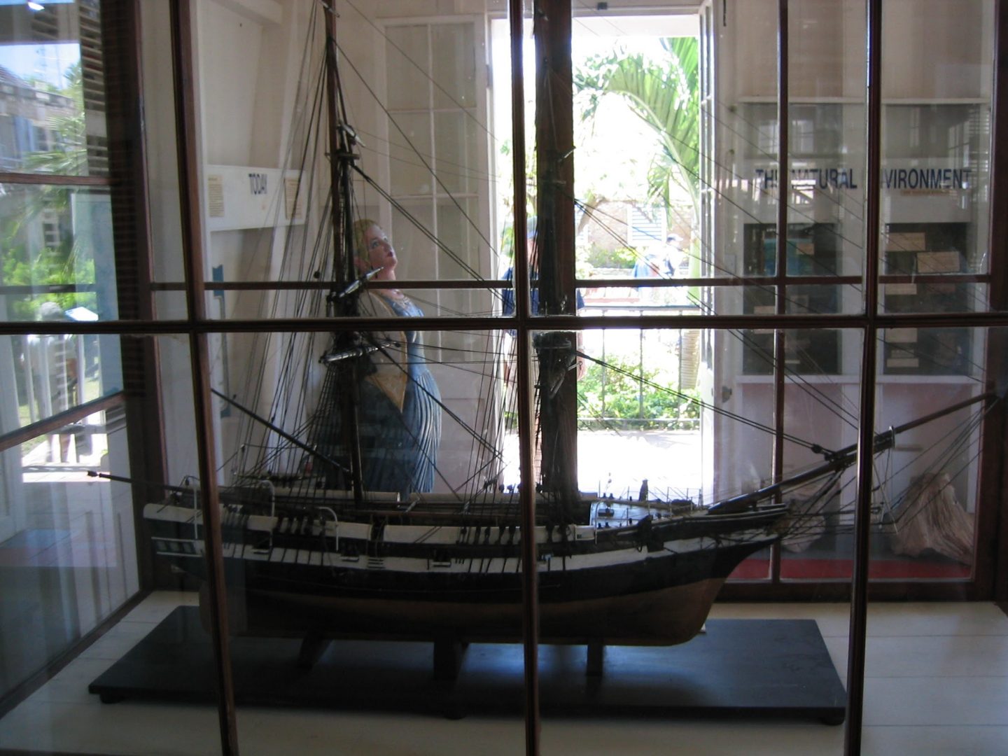 Sailing museum at Nelsons Dockyard, Antigua