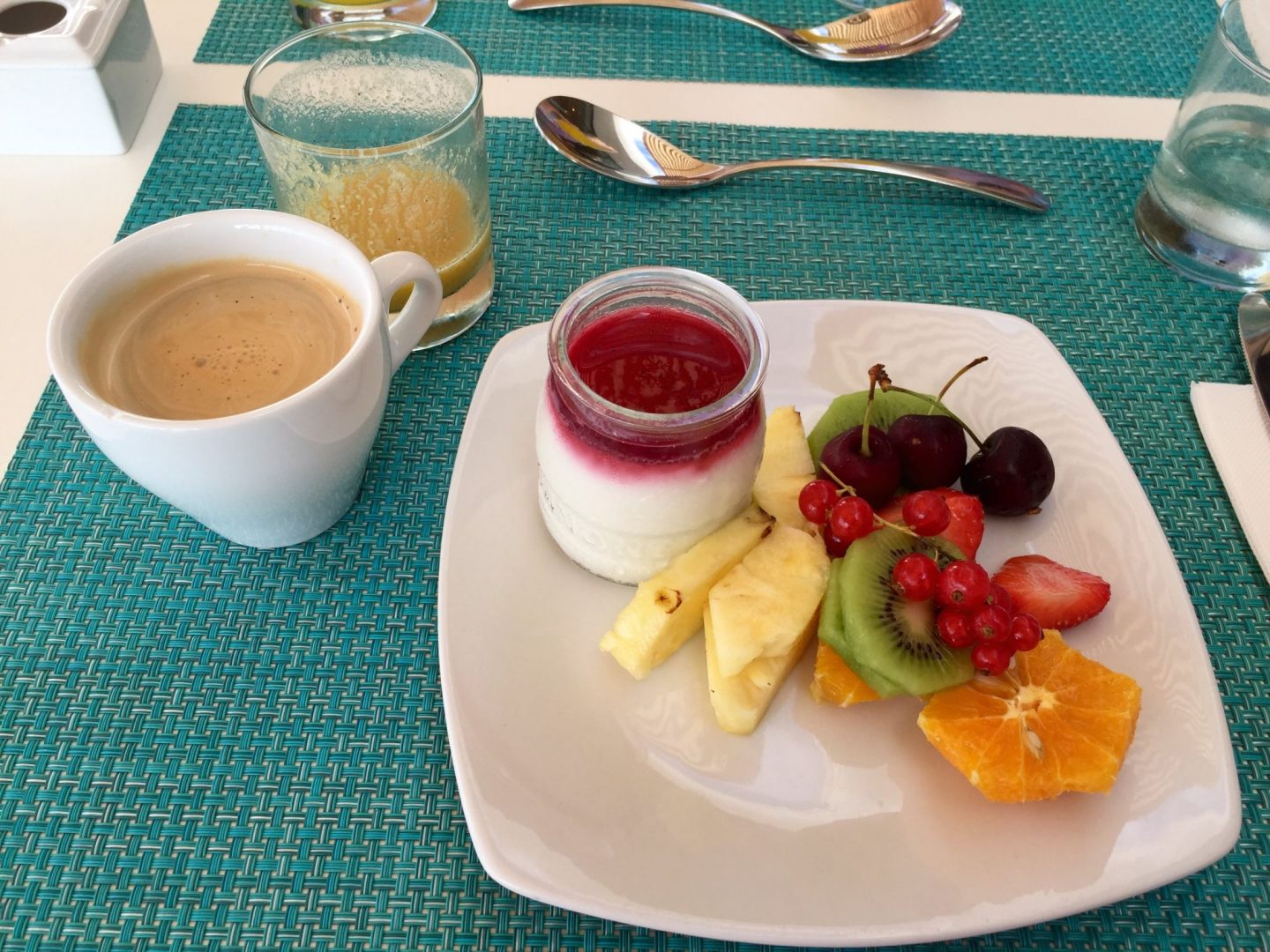 Buffet breakfast at the Hard Rock Hotel Ibiza