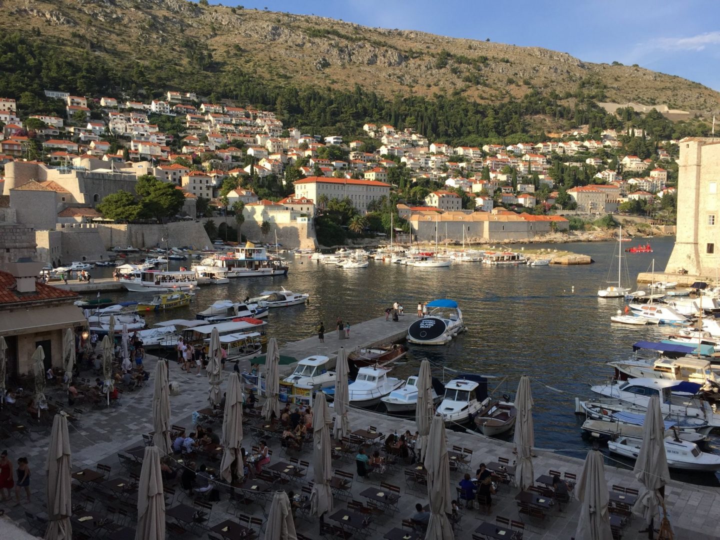 View over the Harbour and Lokanda Peskarija, Dubrovnik