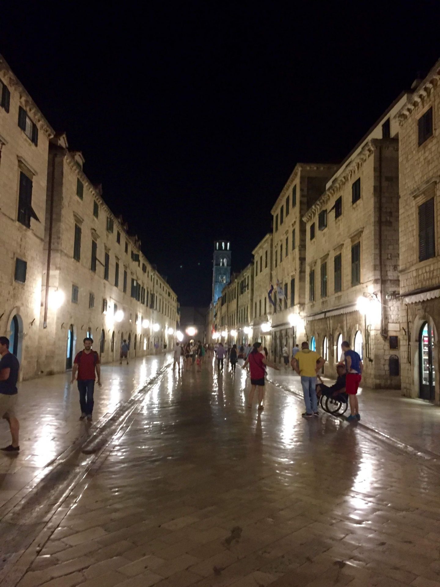 Dubrovnik Old Town plaza