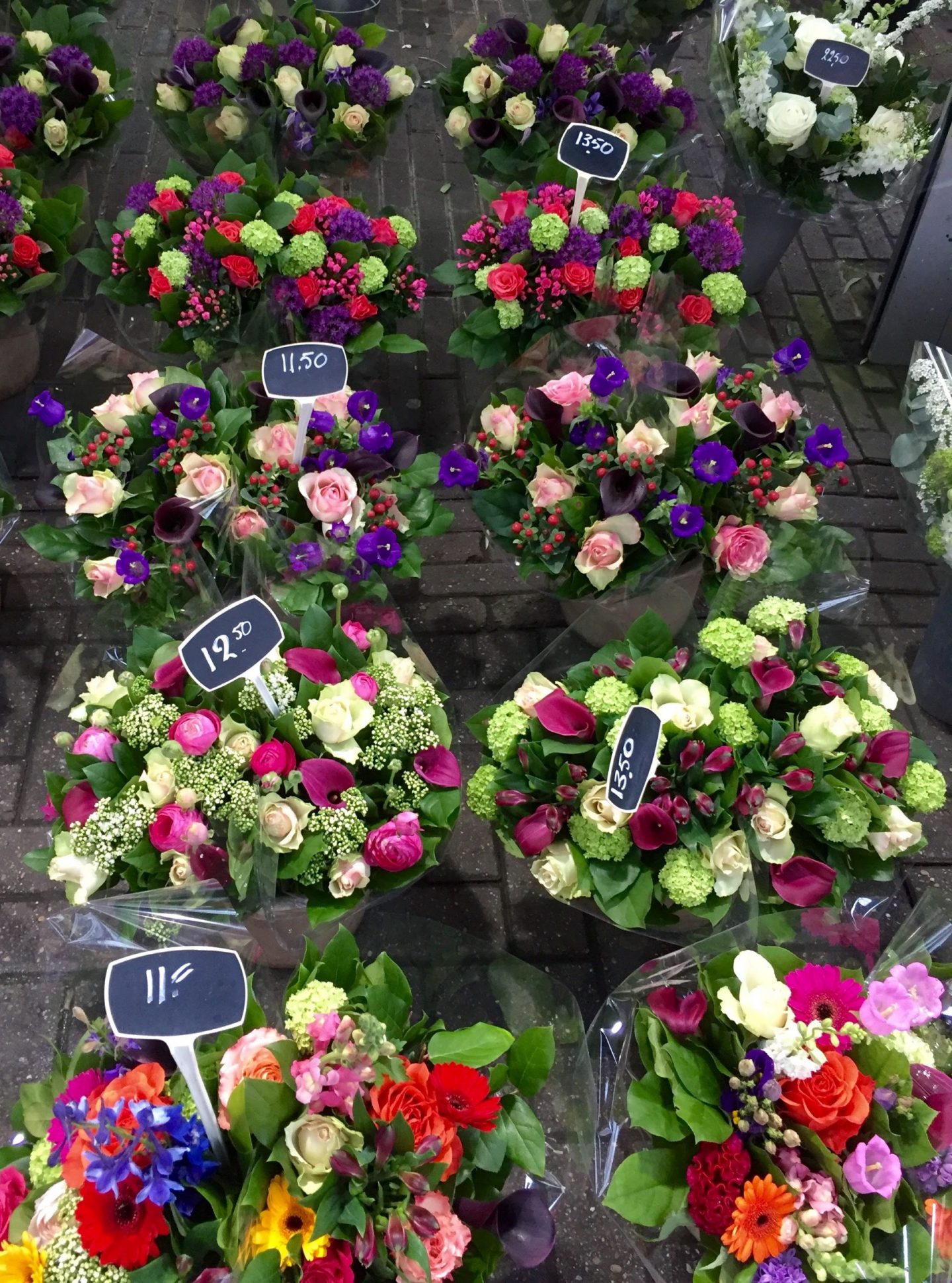 Flowers in Bloemenmarkt, Amsterdam