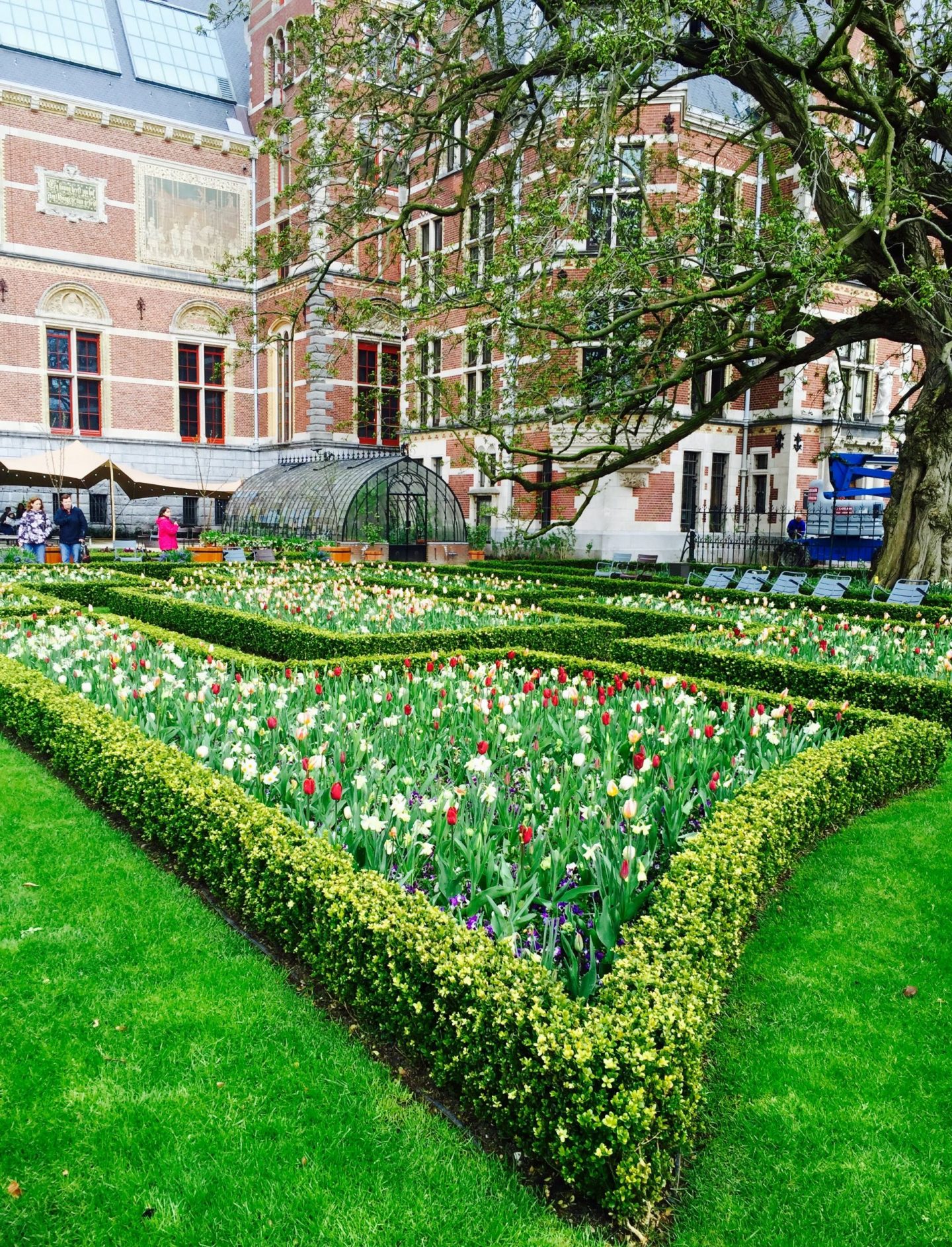 Rijksmuseum gardens