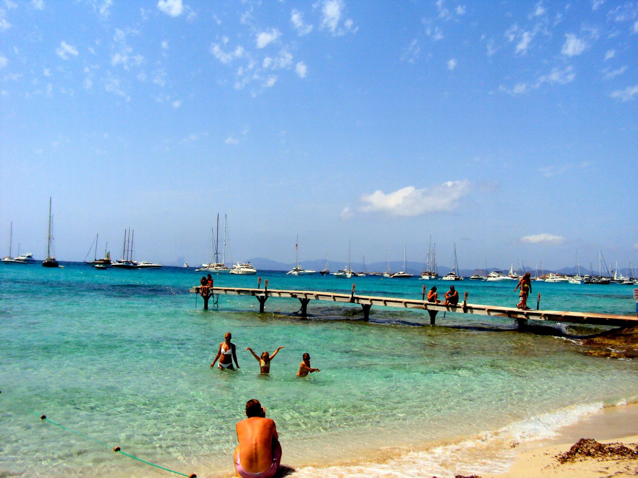 Beautiful beach on Formentera, Ibiza