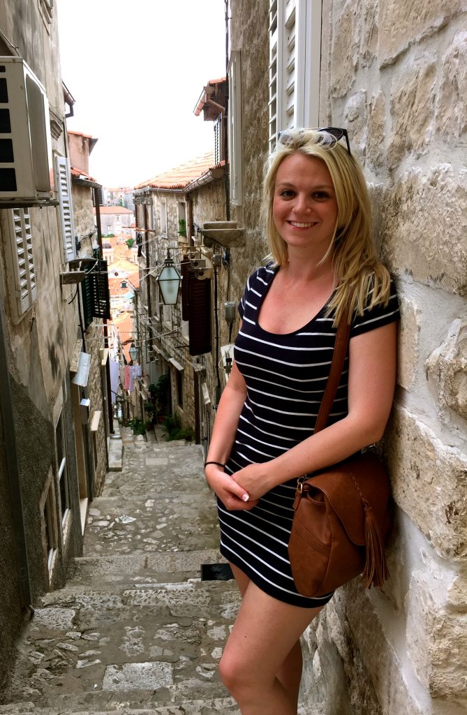 Laura in Dubrovnik, Croatia