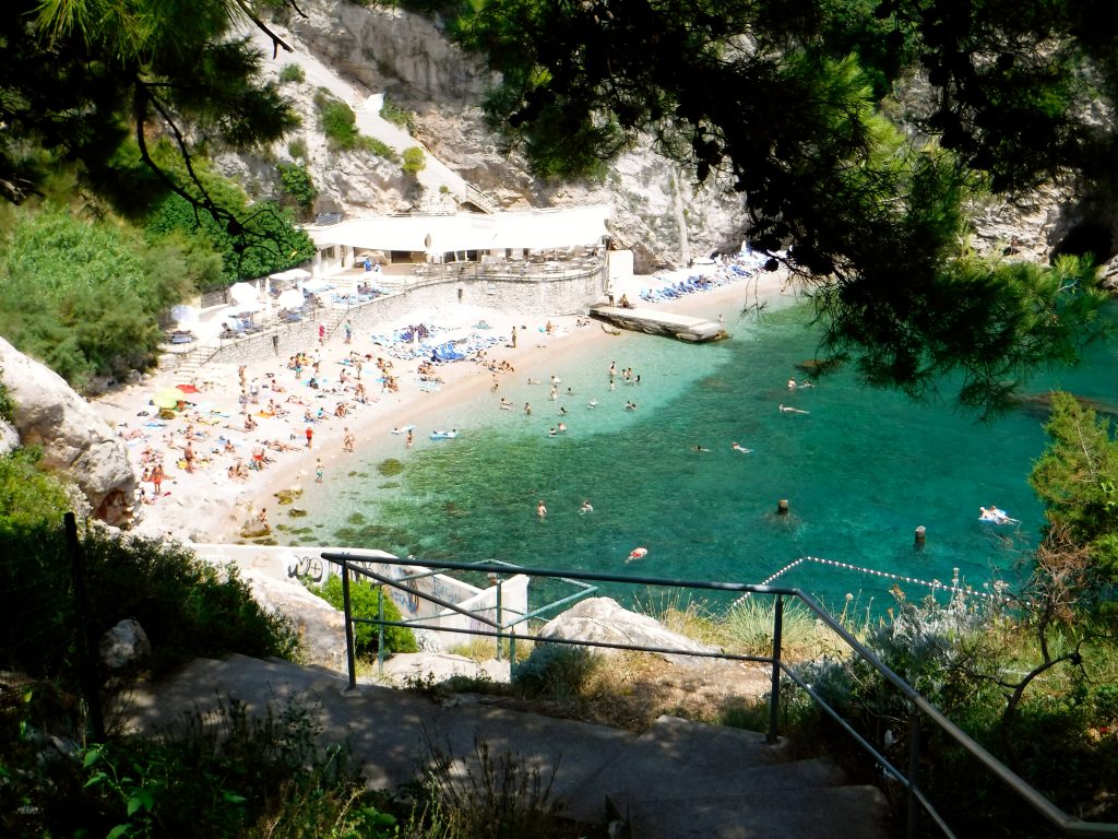 Bellevue Beach, Dubrovnik, Croatia
