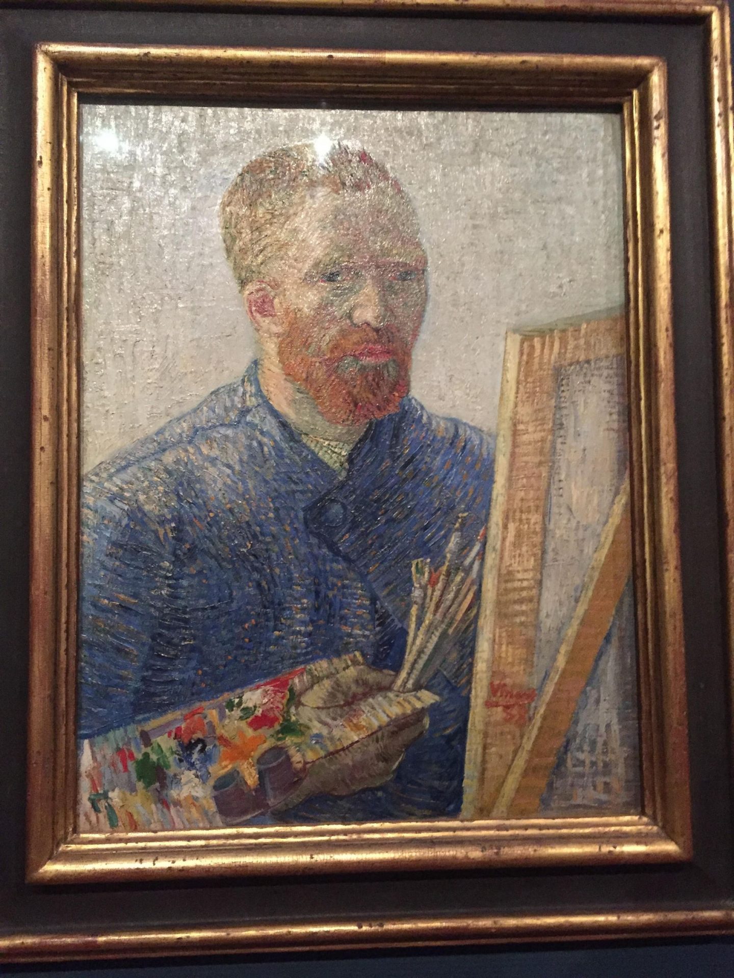 Van Gogh portrait, Amsterdam