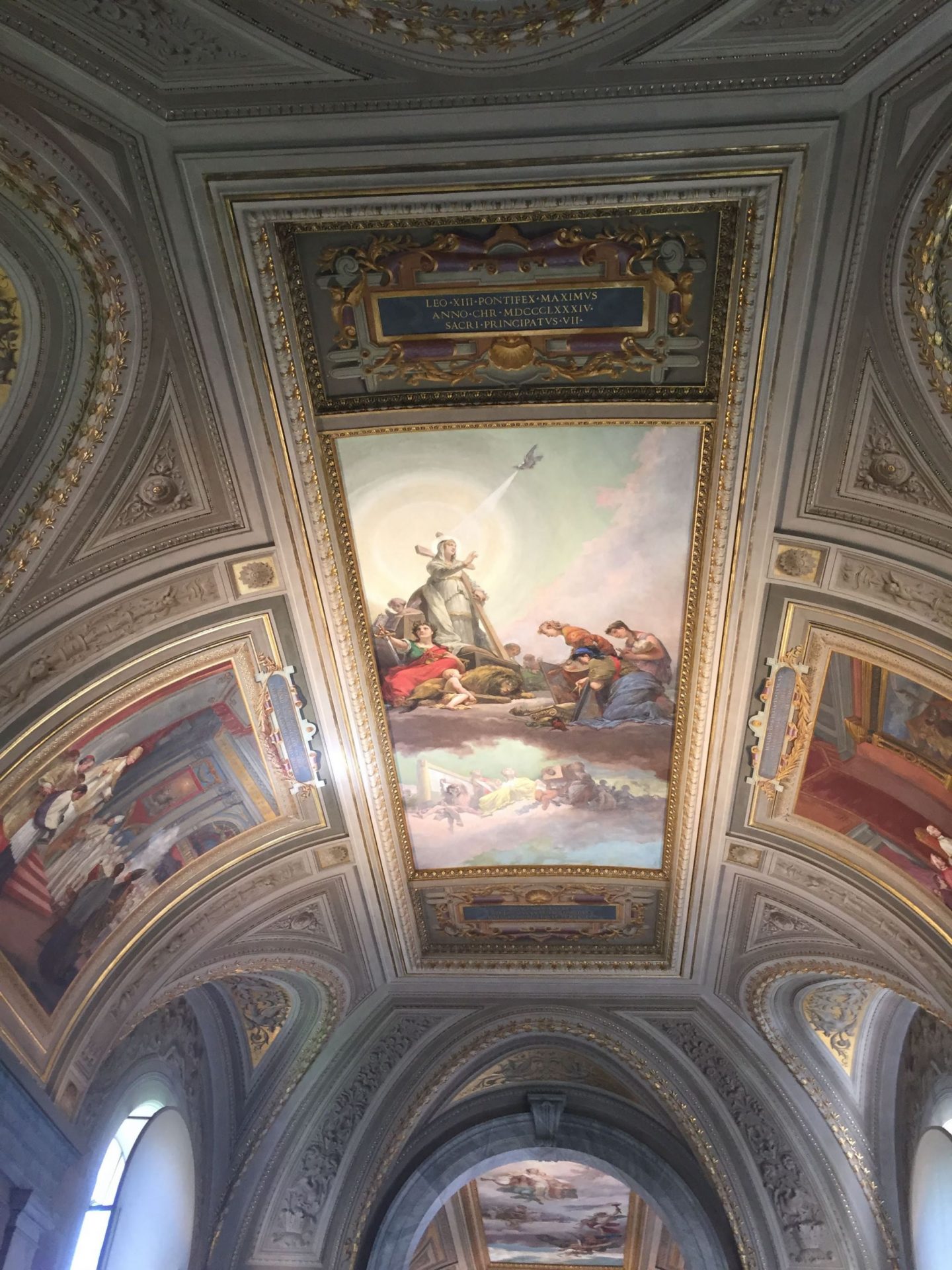 Ceilings of the Vatican Museum