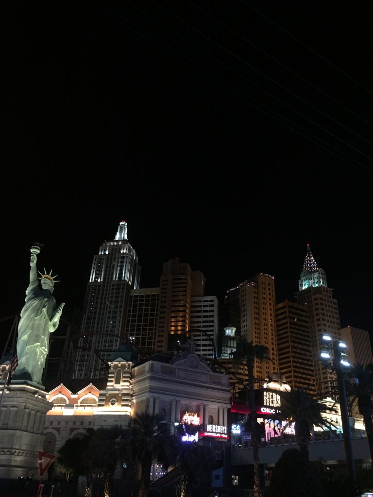 New York New York on the Las Vegas Strip