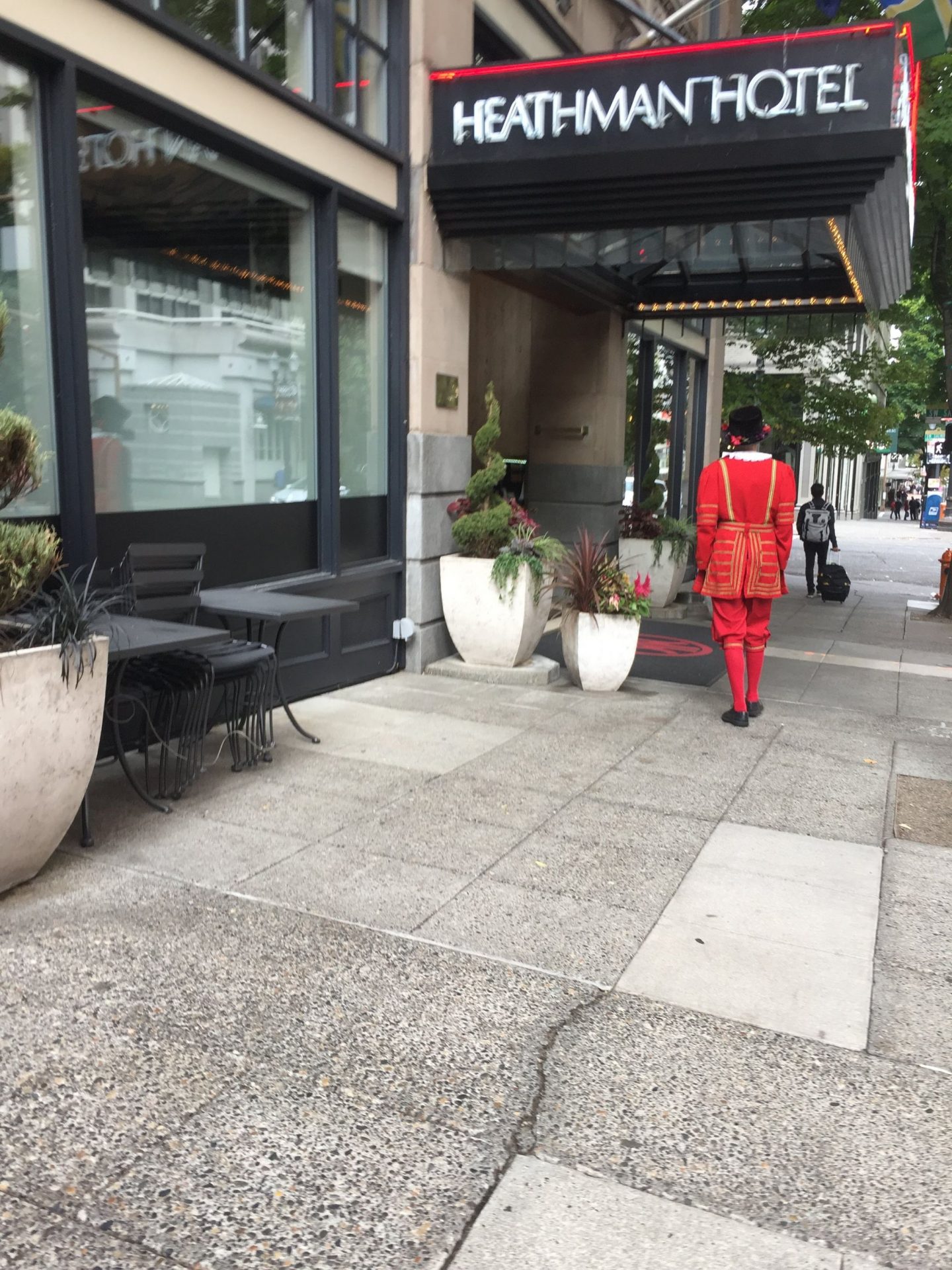 Beefeater at a hotel in Portland, Oregon