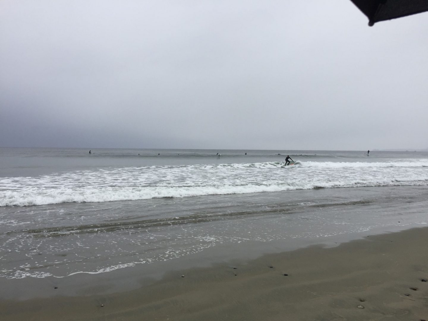 Surfers on Long Beach, Pacific Rim National Park