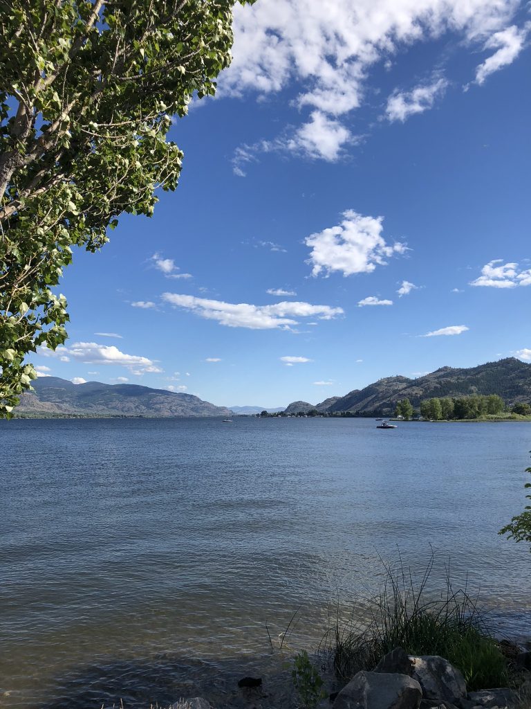 Osoyoos Lake from Haynes Point Provincial Park