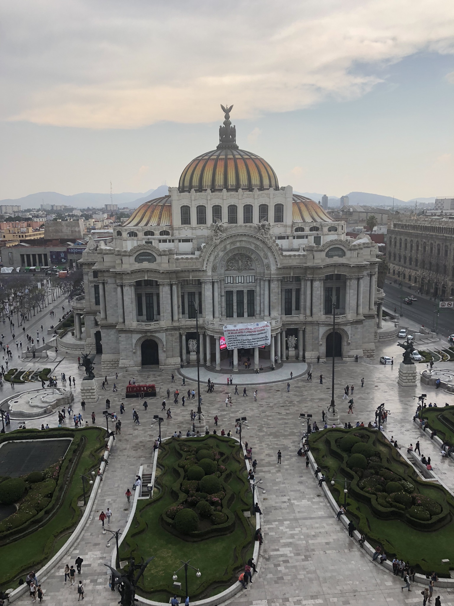 The Historic Center of Mexico City