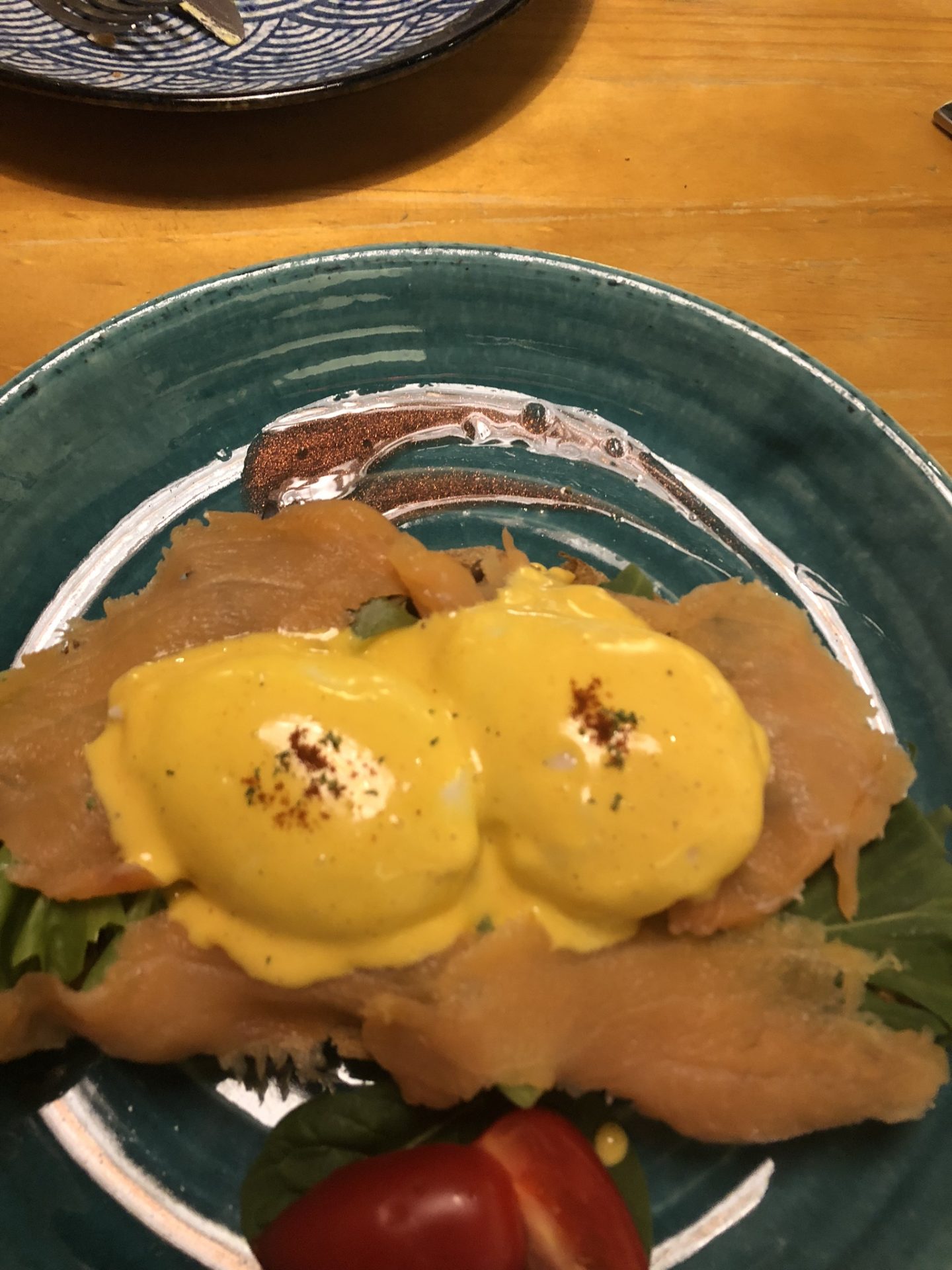 Eggs benedict from Black Sugar Coffee and Lifestyle, Kowloon