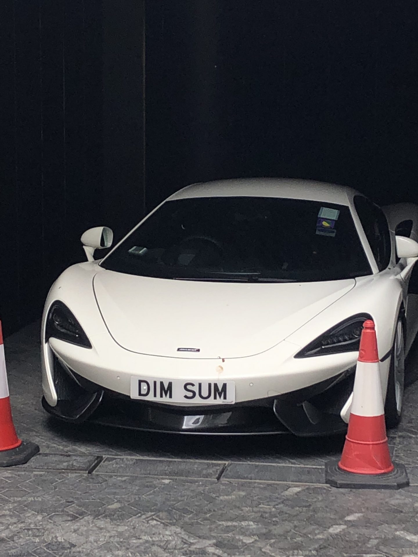 Dim Sum numberplate in Hong Kong