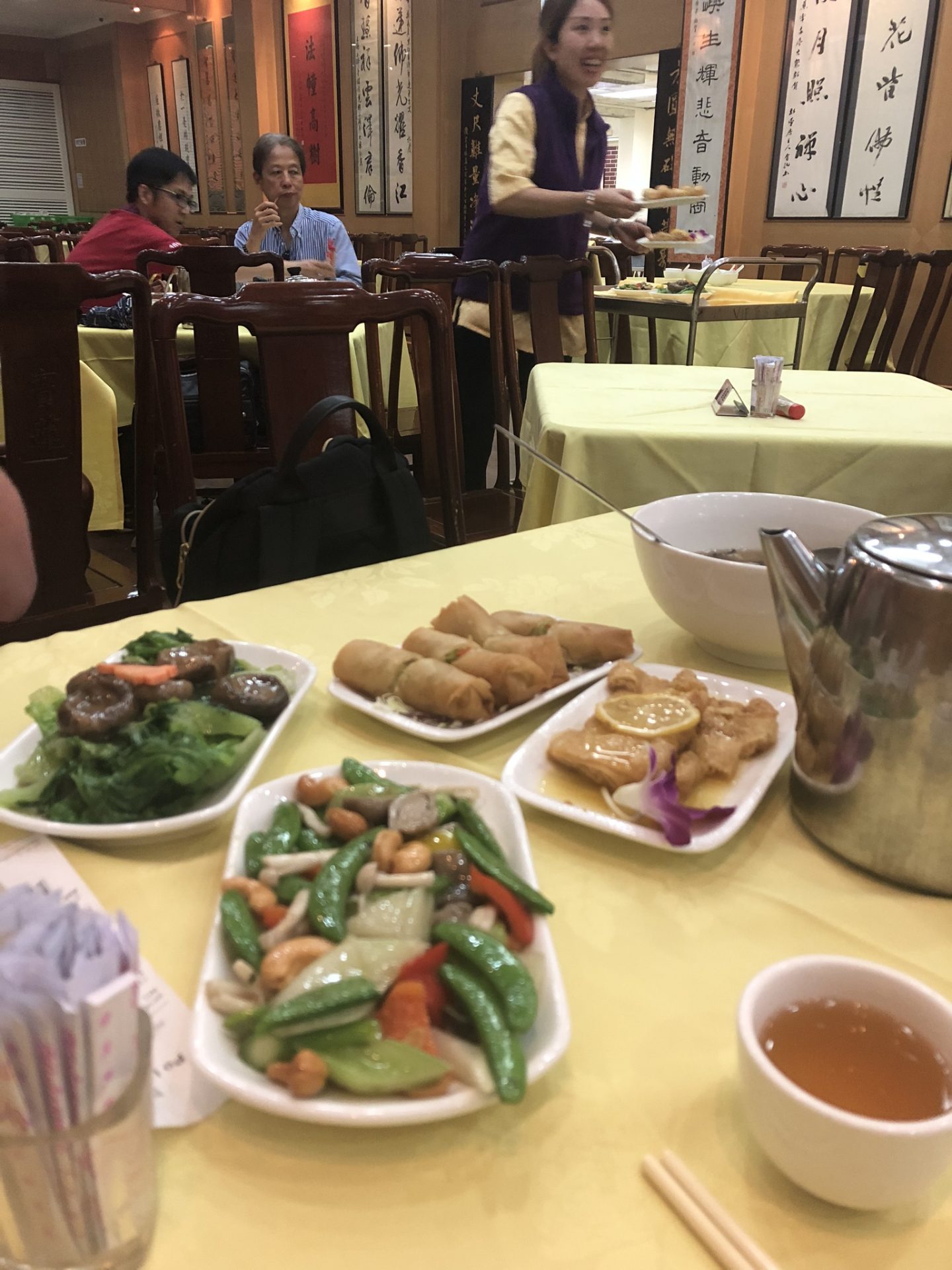 Po Lin Monastery vegetarian restaurant
