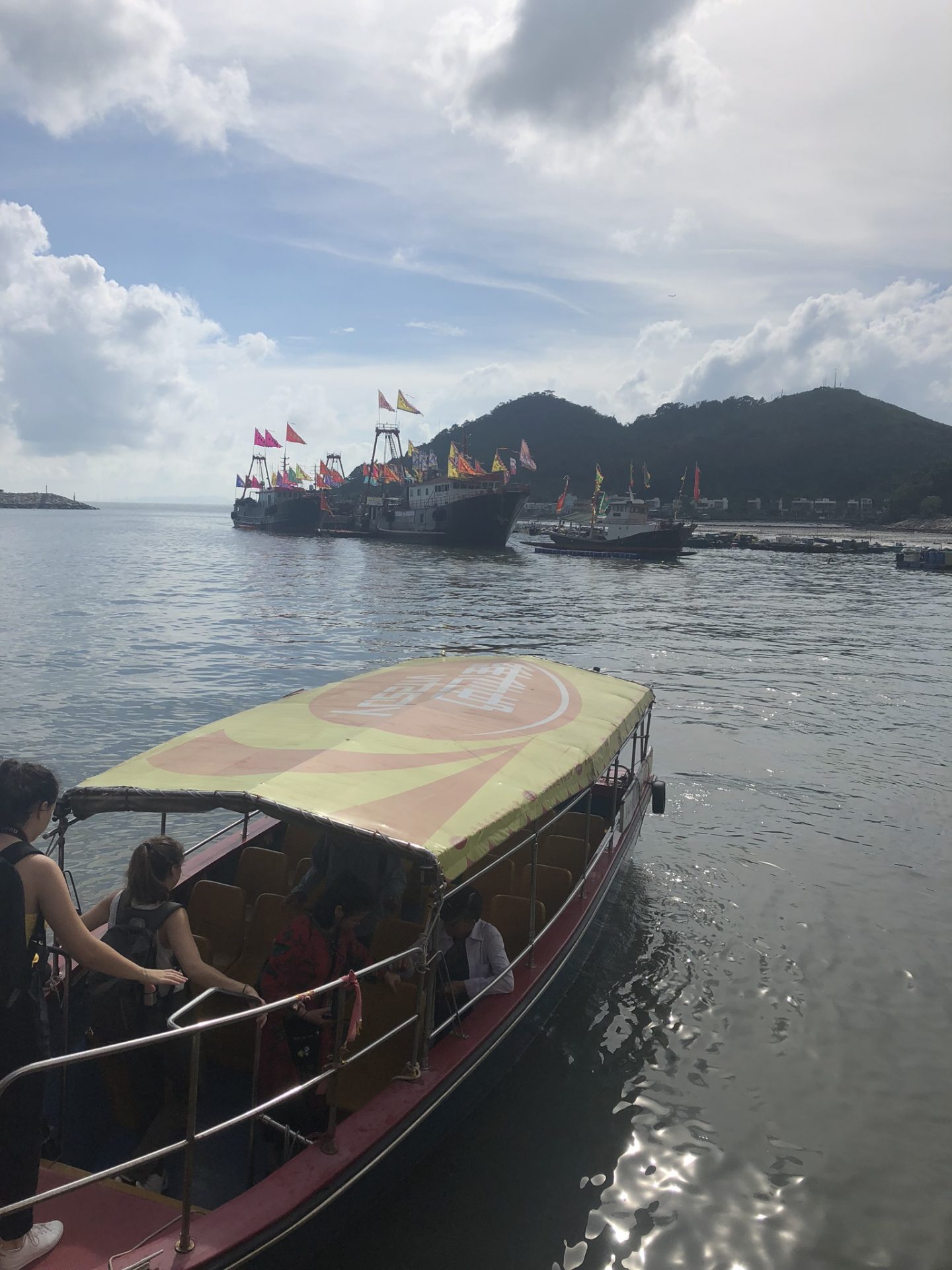 Boats at Tai O Fishing Village