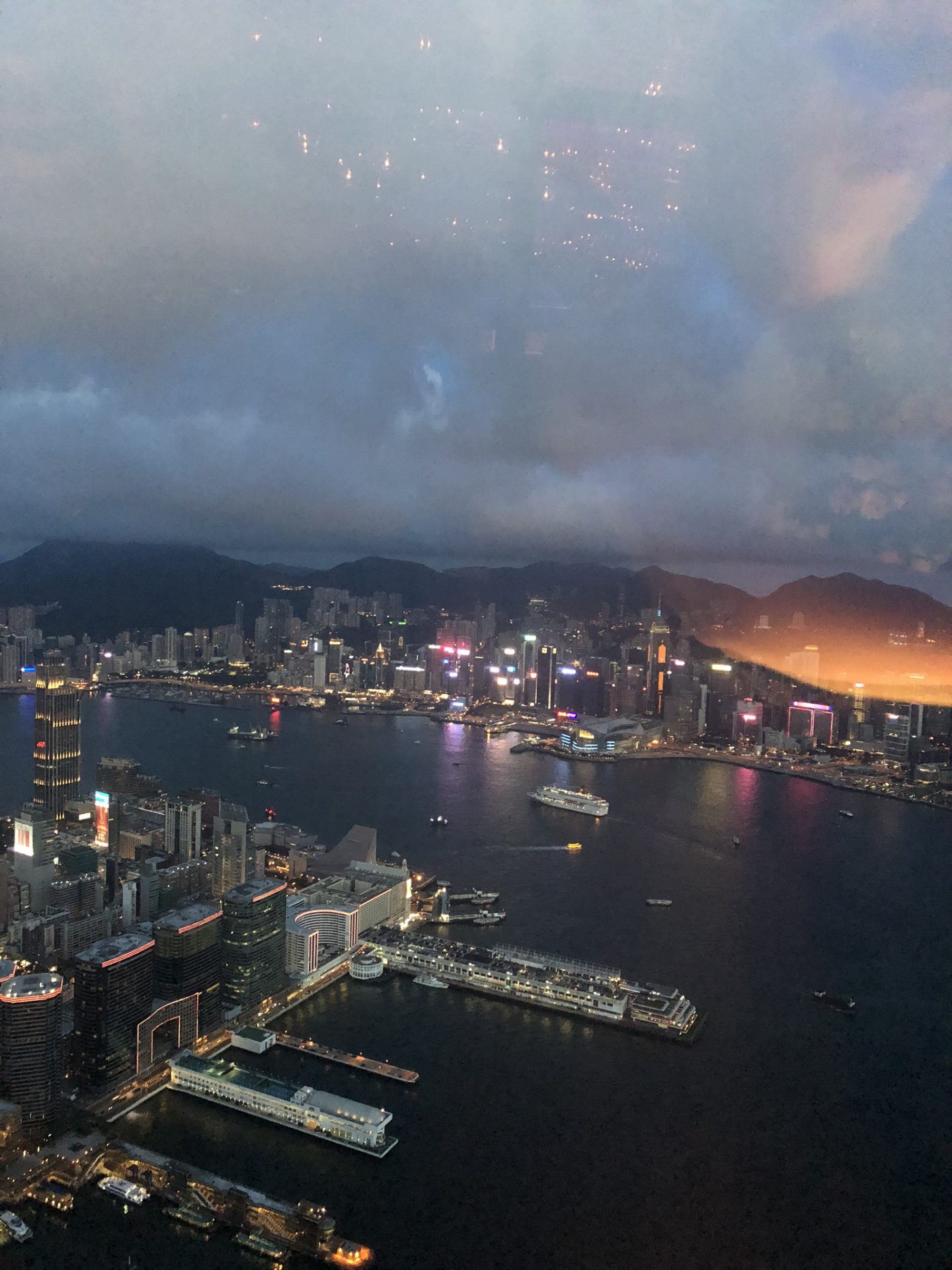 View from Ozone Bar, Hong Kong