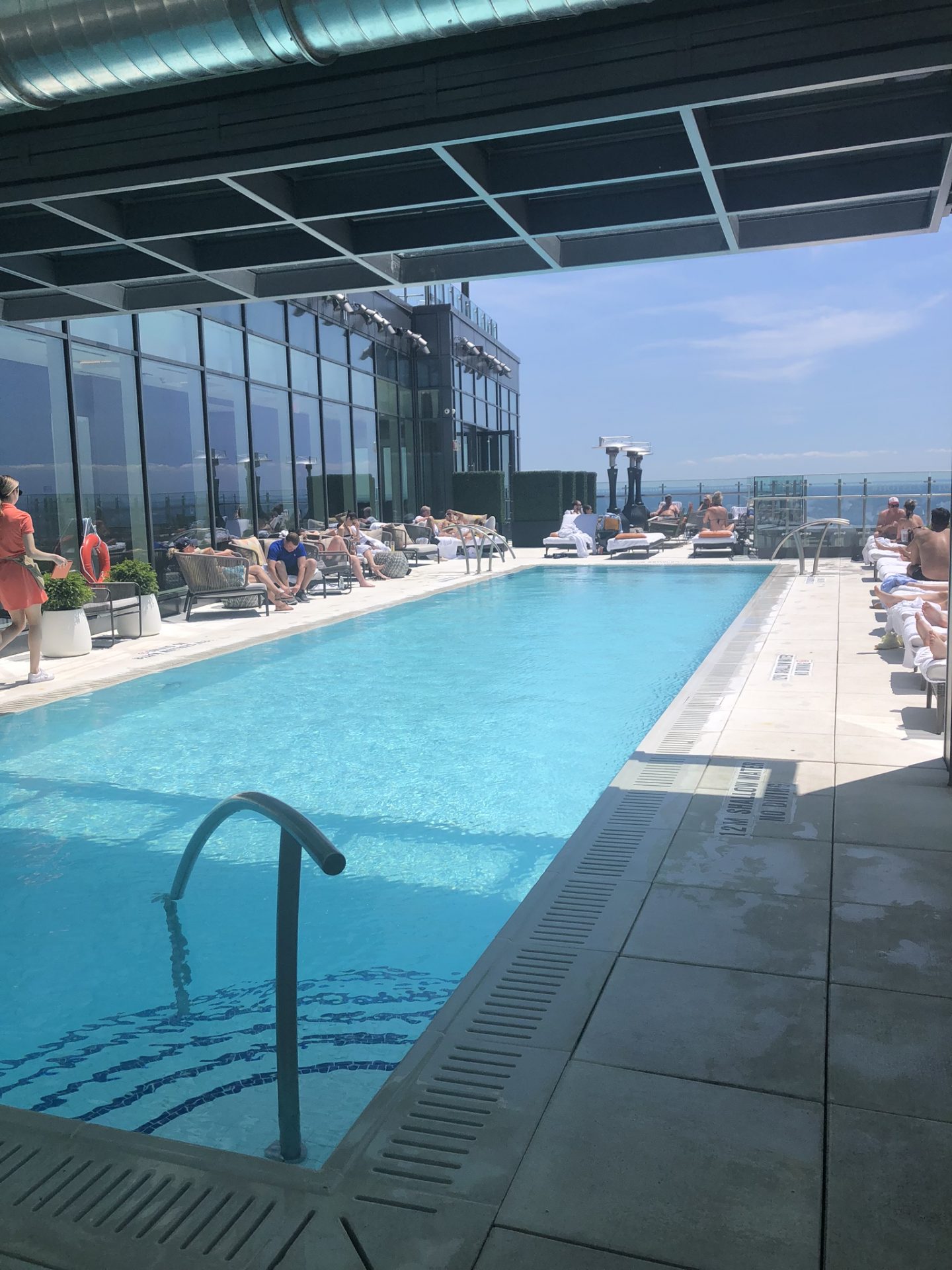 Summer in Toronto: Hotel X rooftop pool