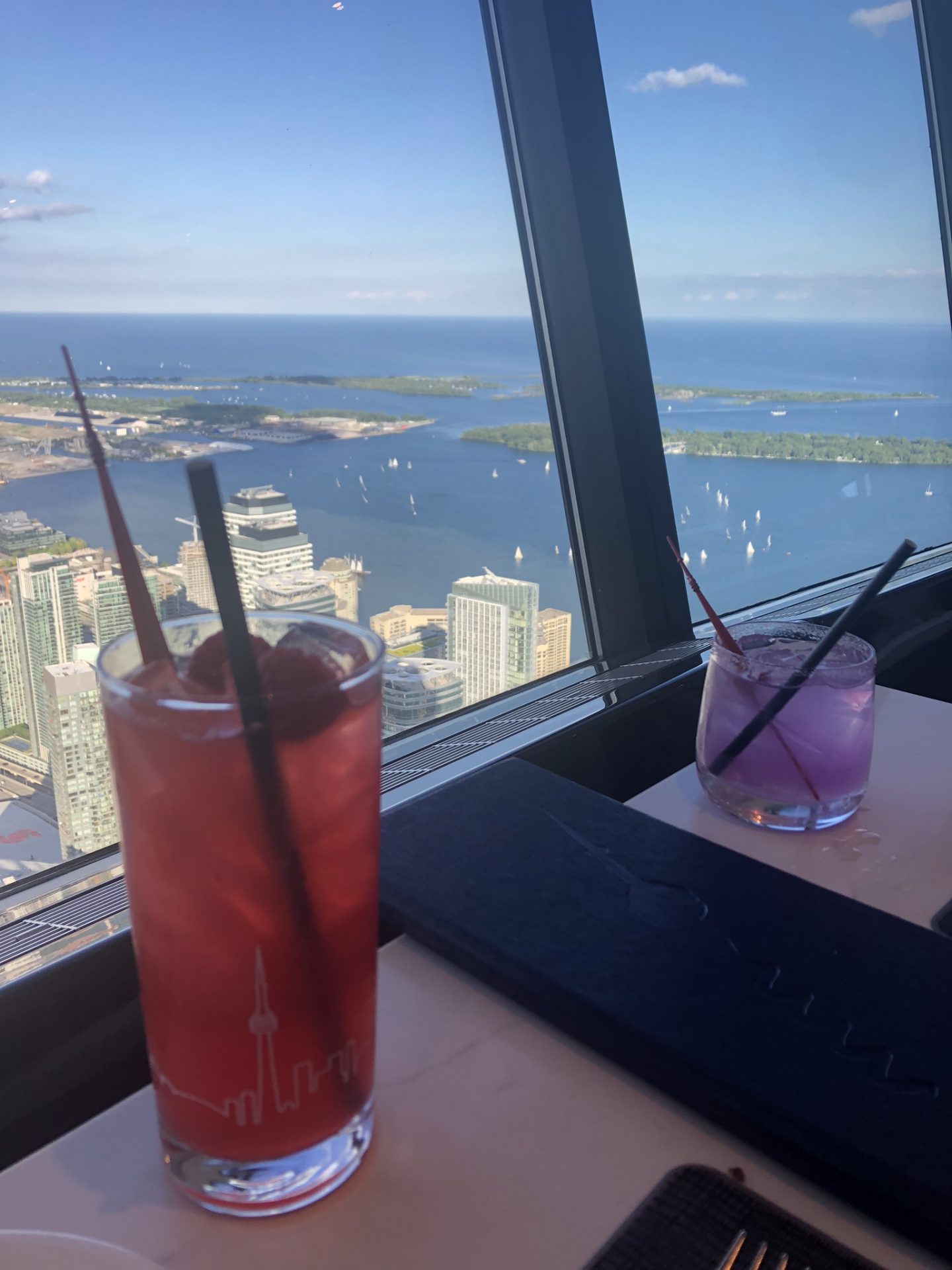 Summer in Toronto: cocktails in the CN Tower