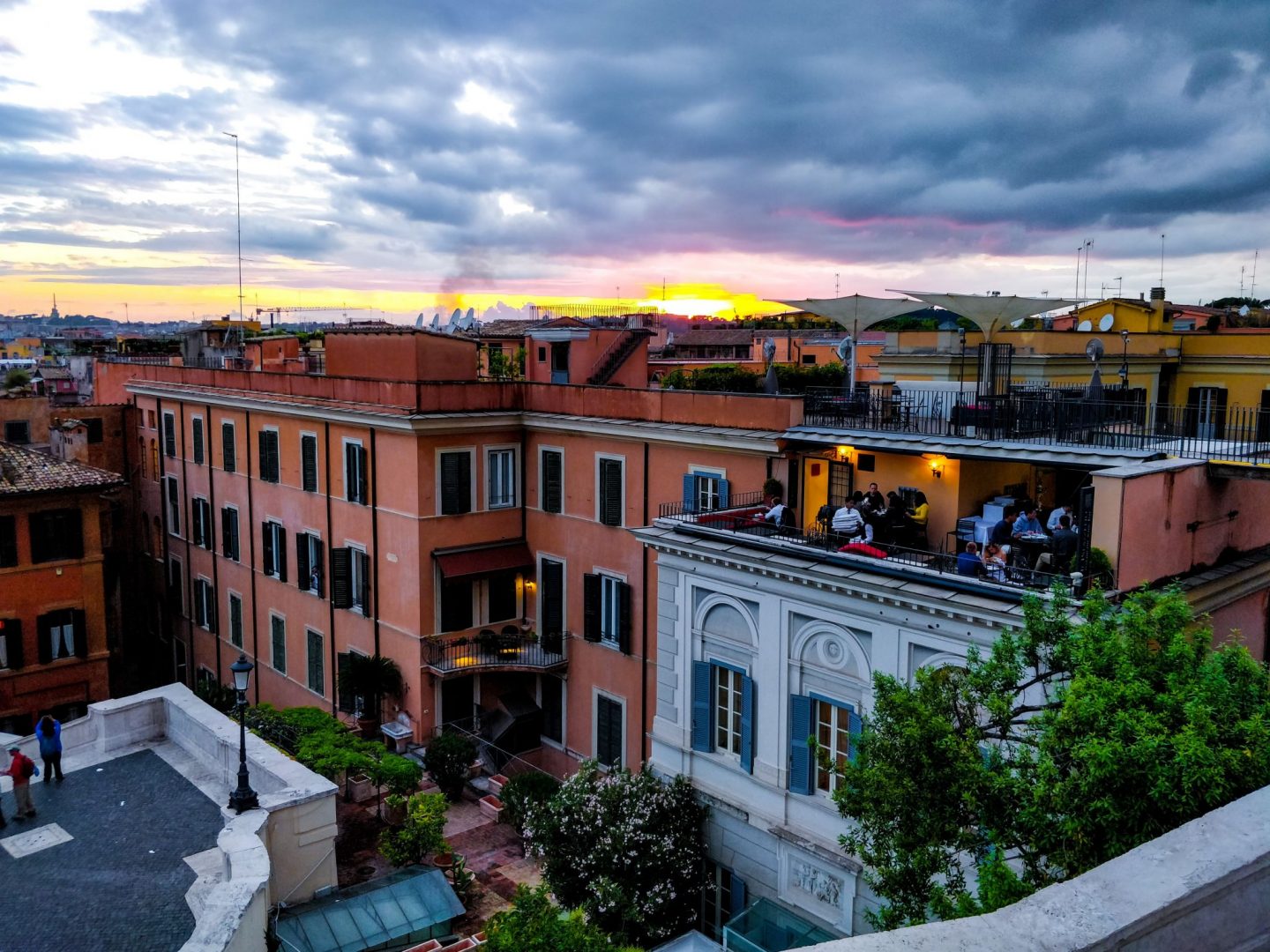 World's best rooftop bars: Hotel Raphael, Rome