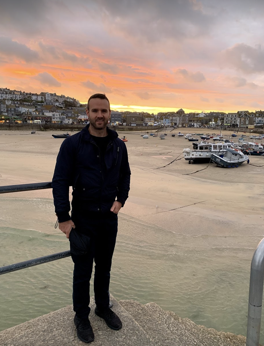 An evening in St Ives at sunset