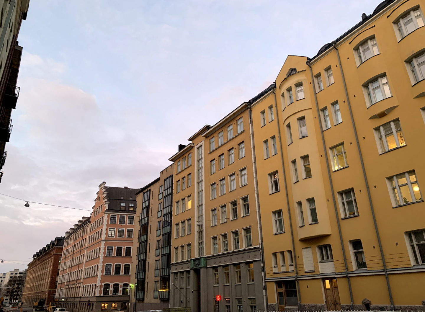 Buildings in Helsinki, Finland