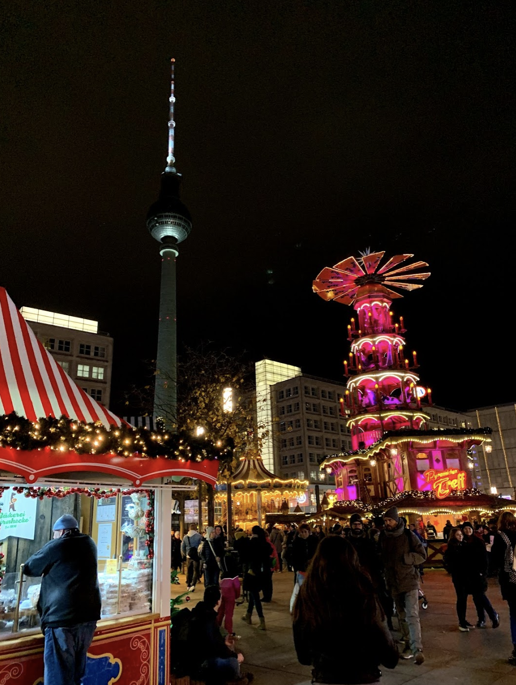 Christmas Market at Alexanderplatz, Berlin