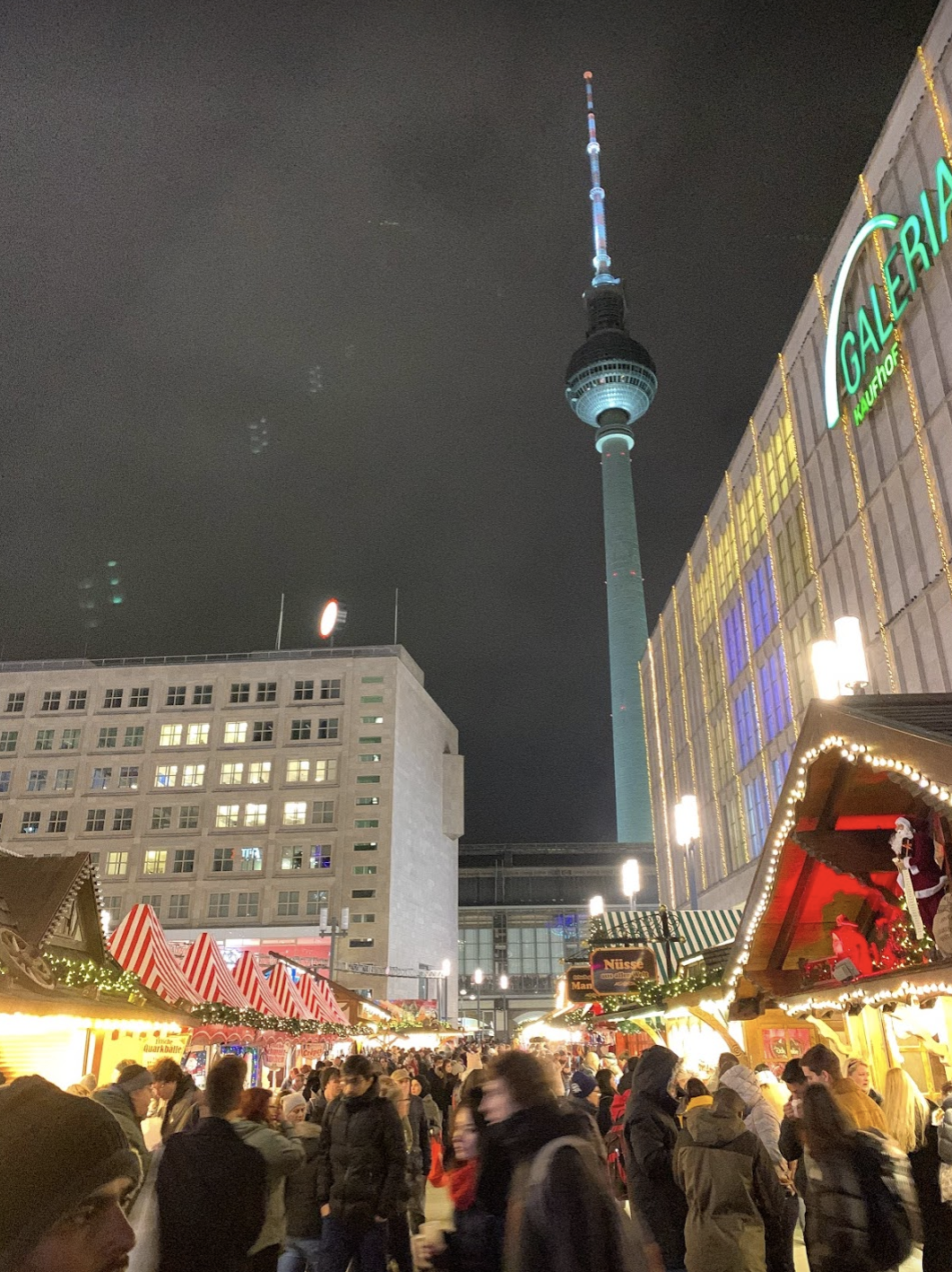 Alexanderplatz at Christmas