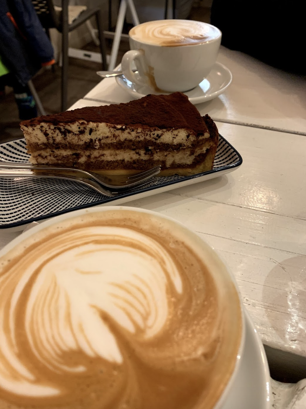 Coffee and cake at Hacker Bäckerei, Berlin