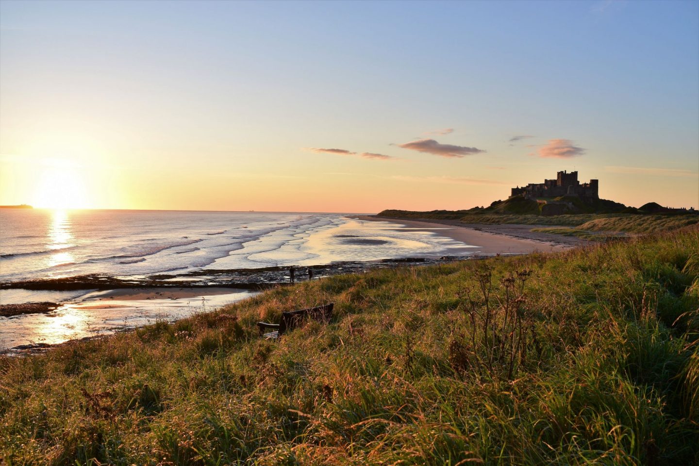 Best seaside towns in the UK: Bamburgh, Northumberland