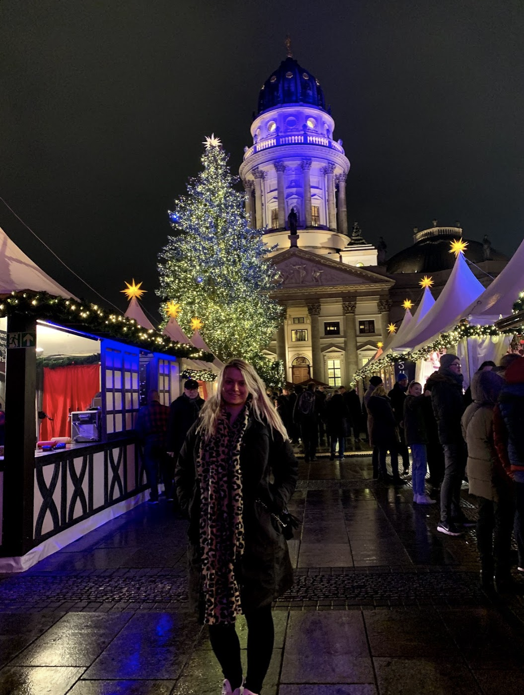 Laura at Gendarmenmarkt Christmas Market