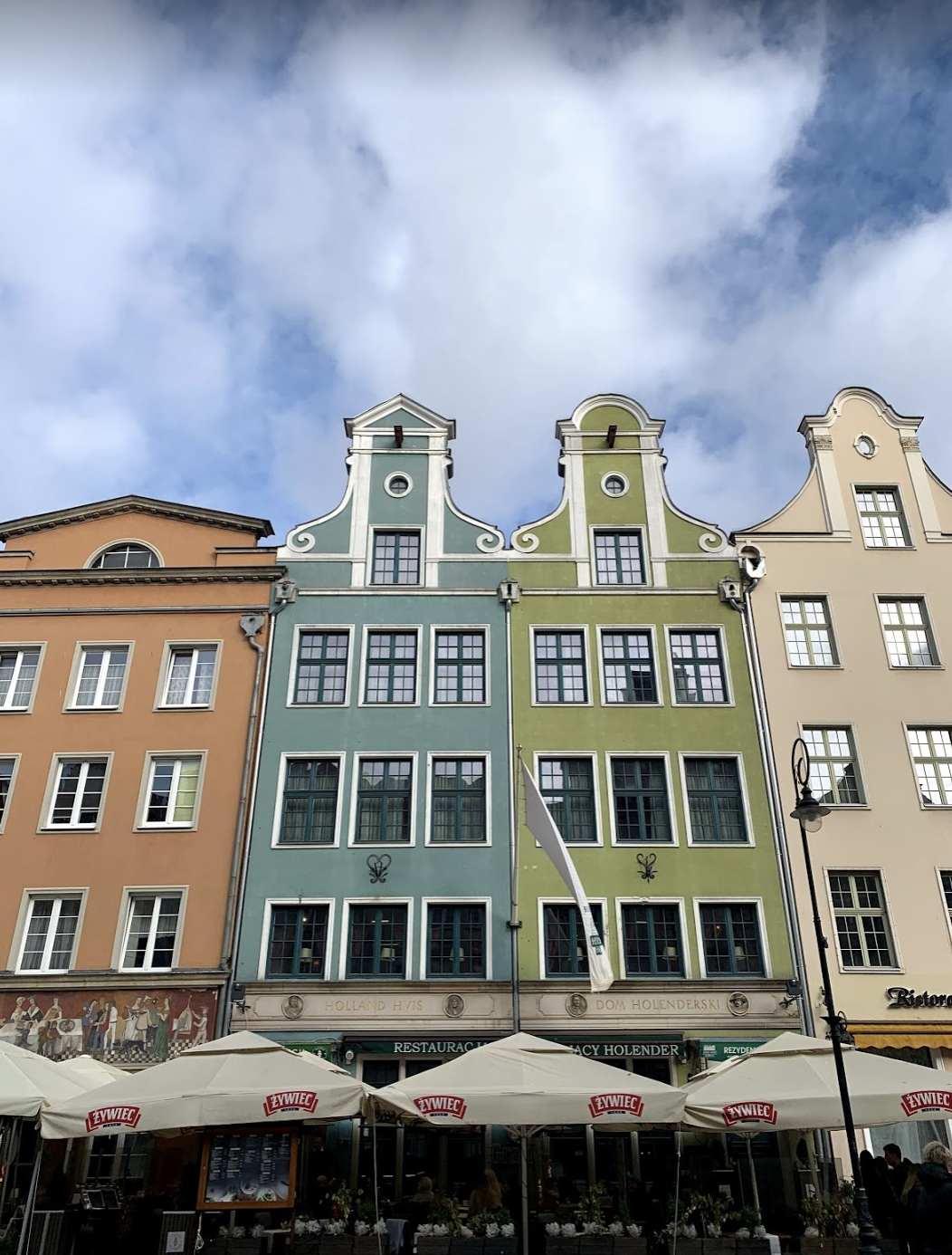 Colourful buildings in Gdansk, Poland