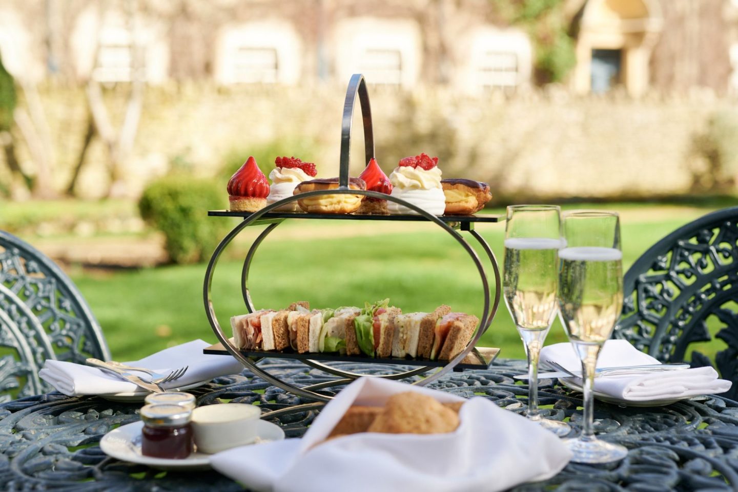 Afternoon tea in the Cotswolds